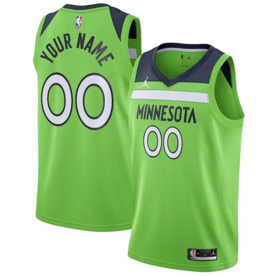 CUSTOM MINNESOTA TIMBERWOLVES STATEMENT JERSEY - Prime Reps