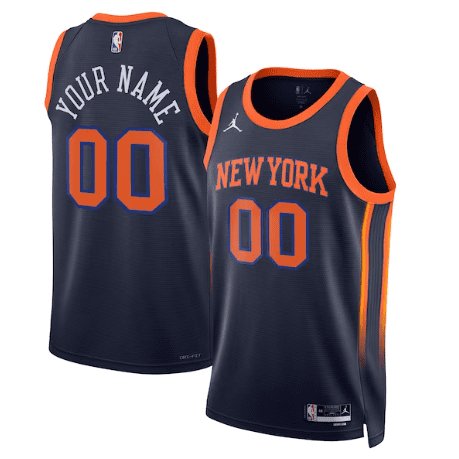 CUSTOM NEW YORK KNICKS STATEMENT JERSEY - Prime Reps
