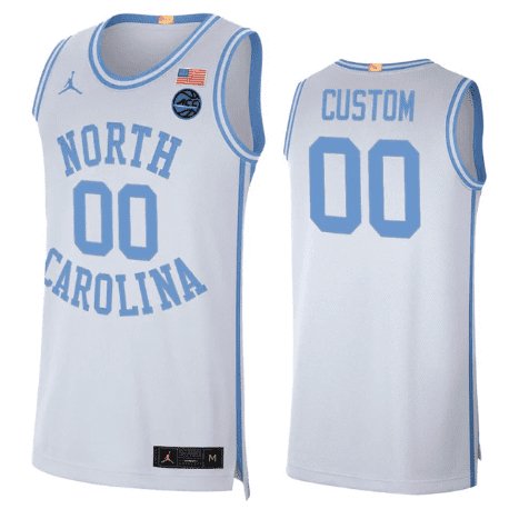 CUSTOM NORTH CAROLINA TAR HEELS COLLEGE JERSEY - Prime Reps
