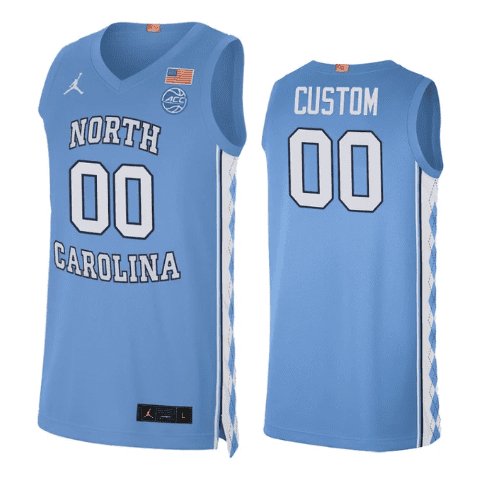 CUSTOM NORTH CAROLINA TAR HEELS COLLEGE JERSEY - Prime Reps