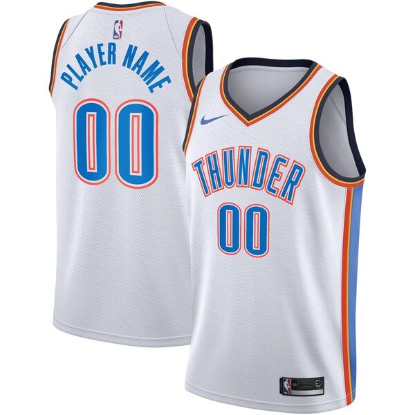 CUSTOM OKLAHOMA CITY THUNDER ASSOCIATION JERSEY - Prime Reps