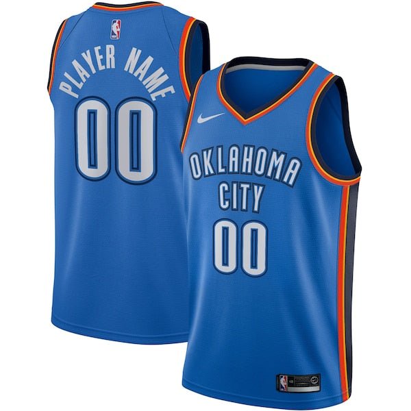 CUSTOM OKLAHOMA CITY THUNDER ICON JERSEY - Prime Reps