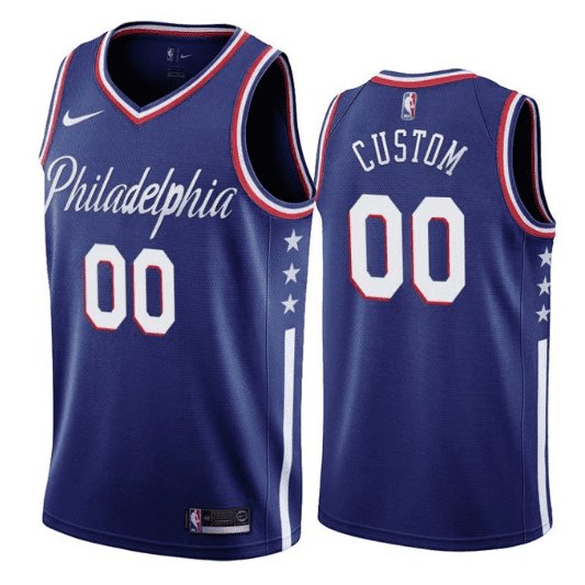 CUSTOM PHILADELPHIA 76ERS CITY EDITION JERSEY - Prime Reps