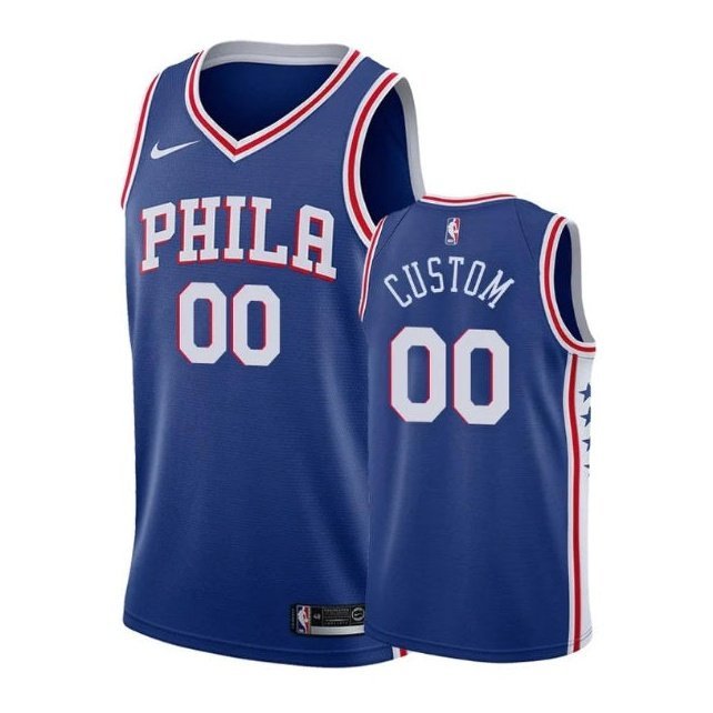 CUSTOM PHILADELPHIA 76ERS ICON JERSEY - Prime Reps