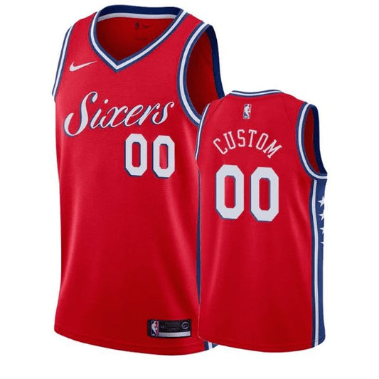 CUSTOM PHILADELPHIA 76ERS STATEMENT JERSEY - Prime Reps