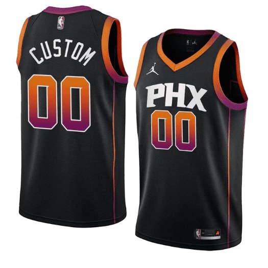 CUSTOM PHOENIX SUNS 2022-23 STATEMENT JERSEY - Prime Reps