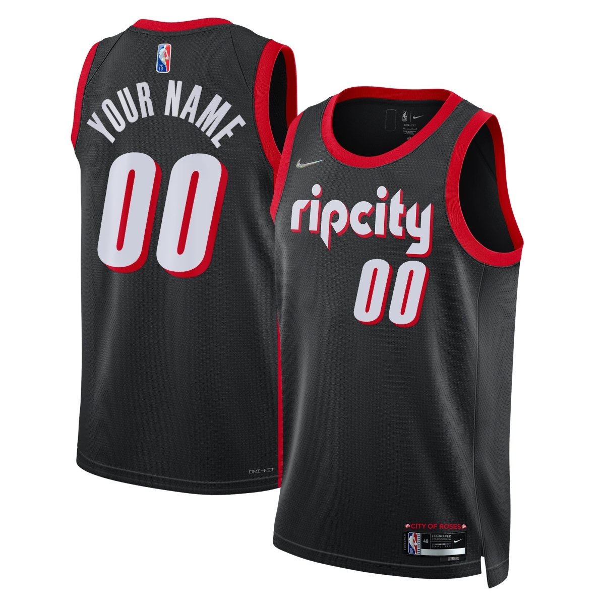 CUSTOM PORTLAND TRAIL BLAZERS 2021-22 CITY EDITION JERSEY - Prime Reps