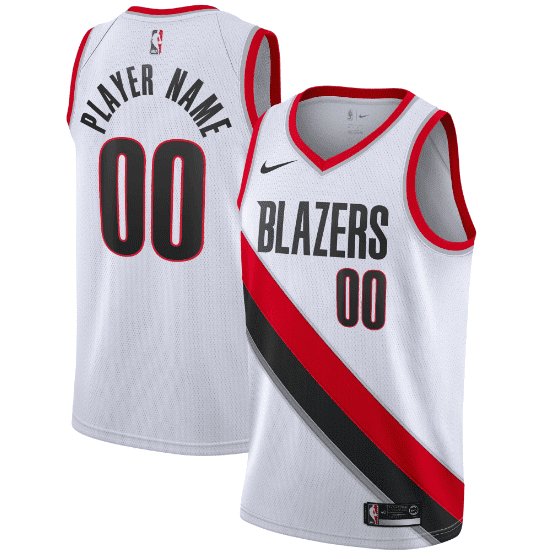 CUSTOM PORTLAND TRAIL BLAZERS ASSOCIATION JERSEY - Prime Reps