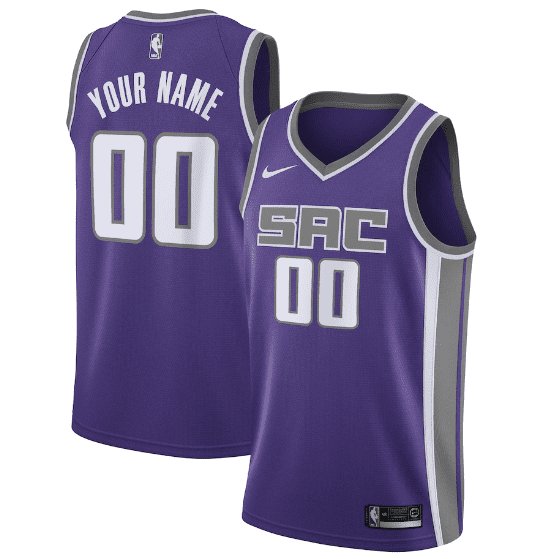 CUSTOM SACRAMENTO KINGS ICON JERSEY - Prime Reps