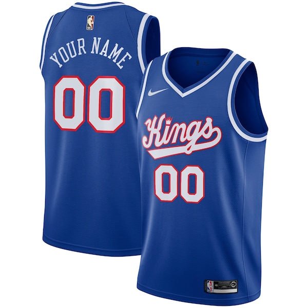 CUSTOM SACRAMENTO KINGS THROWBACK JERSEY - Prime Reps