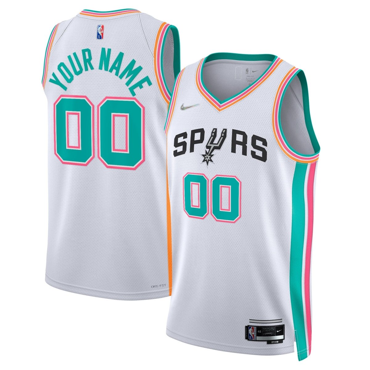 CUSTOM SAN ANTONIO SPURS 2021-22 CITY EDITION JERSEY - Prime Reps