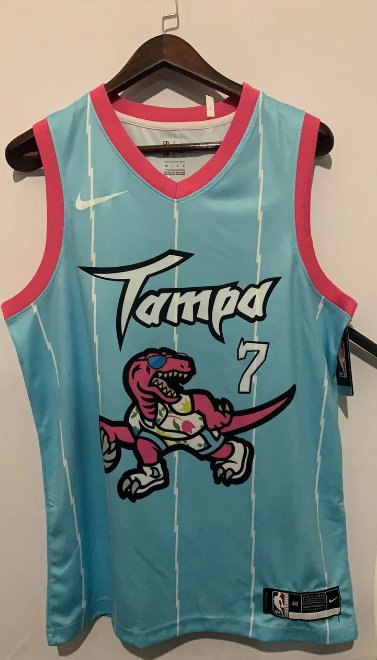CUSTOM TORONTO RAPTORS X TAMPA BAY JERSEY - Prime Reps
