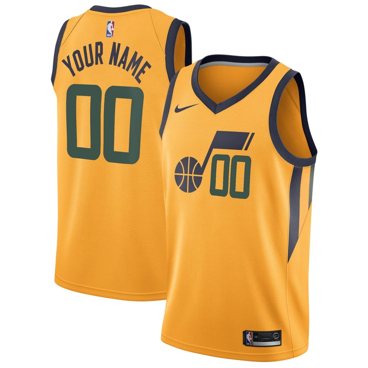 CUSTOM UTAH JAZZ STATEMENT JERSEY - Prime Reps