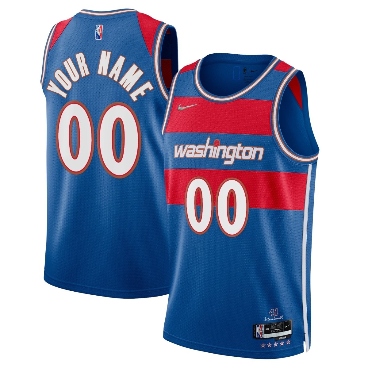 CUSTOM WASHINGTON WIZARDS 2021-22 CITY EDITION JERSEY - Prime Reps