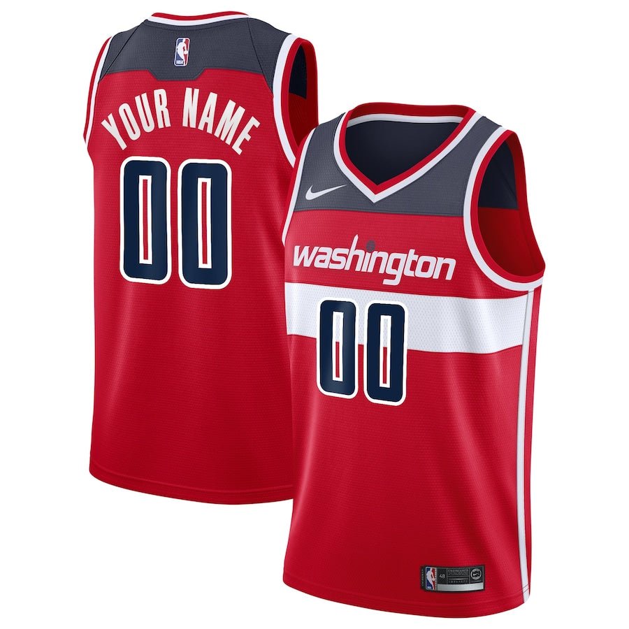 CUSTOM WASHINGTON WIZARDS ICON JERSEY - Prime Reps
