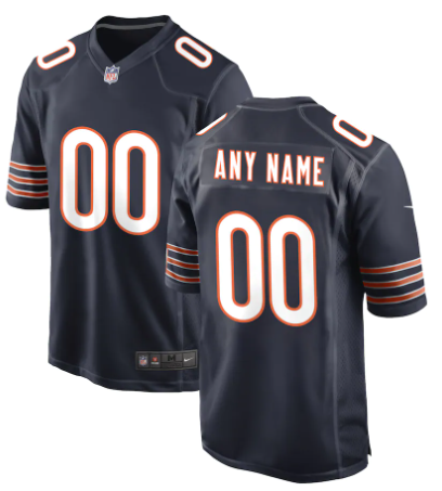 CUSTOM CHICAGO BEARS NFL JERSEY