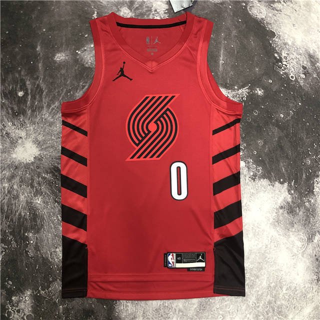 DAMIAN LILLARD PORTLAND TRAIL BLAZERS 2022-23 STATEMENT JERSEY - Prime Reps