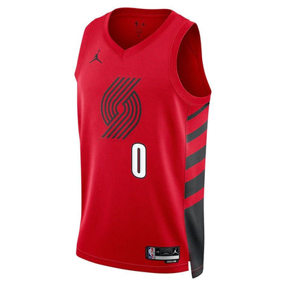 DAMIAN LILLARD PORTLAND TRAIL BLAZERS 2022-23 STATEMENT JERSEY - Prime Reps
