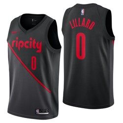 DAMIAN LILLARD PORTLAND TRAIL BLAZERS CITY EDITION JERSEY - Prime Reps