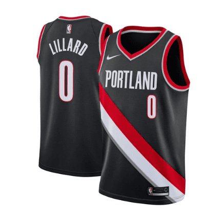 DAMIAN LILLARD PORTLAND TRAIL BLAZERS ICON JERSEY - Prime Reps