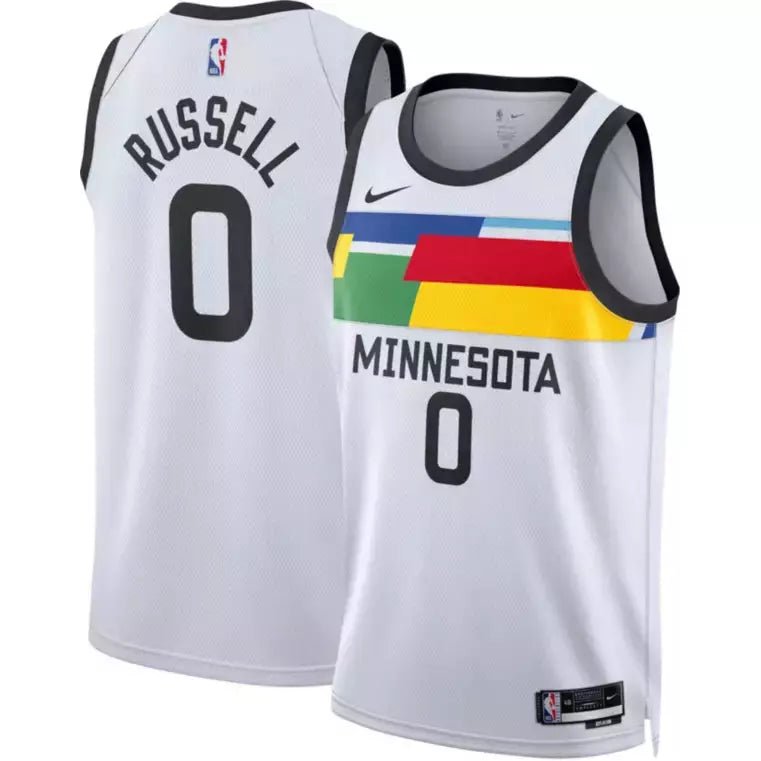 D'ANGELO RUSSELL MINNESOTA TIMBERWOLVES 2022-23 CITY EDITION JERSEY - Prime Reps