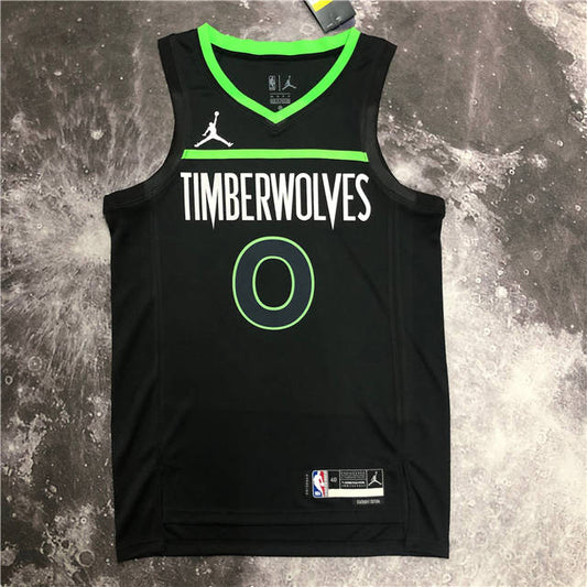Minnesota Timberwolves Custom Swingman Jersey Neon Green - Statement Edition  in 2023