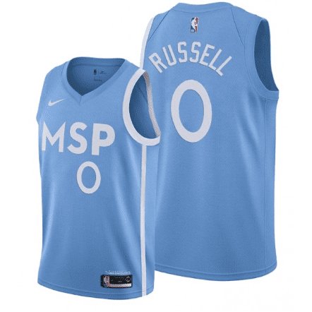 D'ANGELO RUSSELL MINNESOTA TIMBERWOLVES CITY EDITION JERSEY - Prime Reps