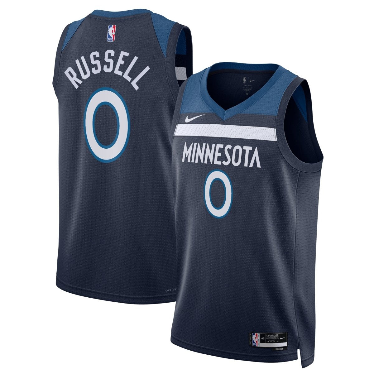 D'ANGELO RUSSELL MINNESOTA TIMBERWOLVES ICON JERSEY - Prime Reps