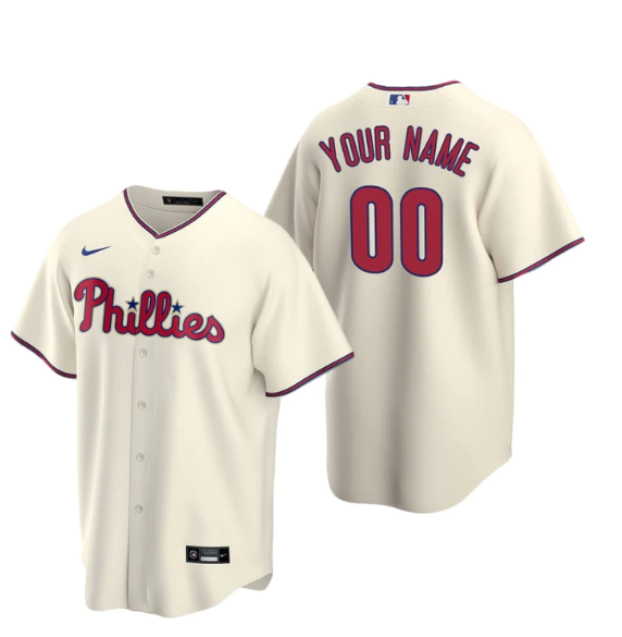 CUSTOM PHILADELPHIA PHILLIES MLB JERSEY