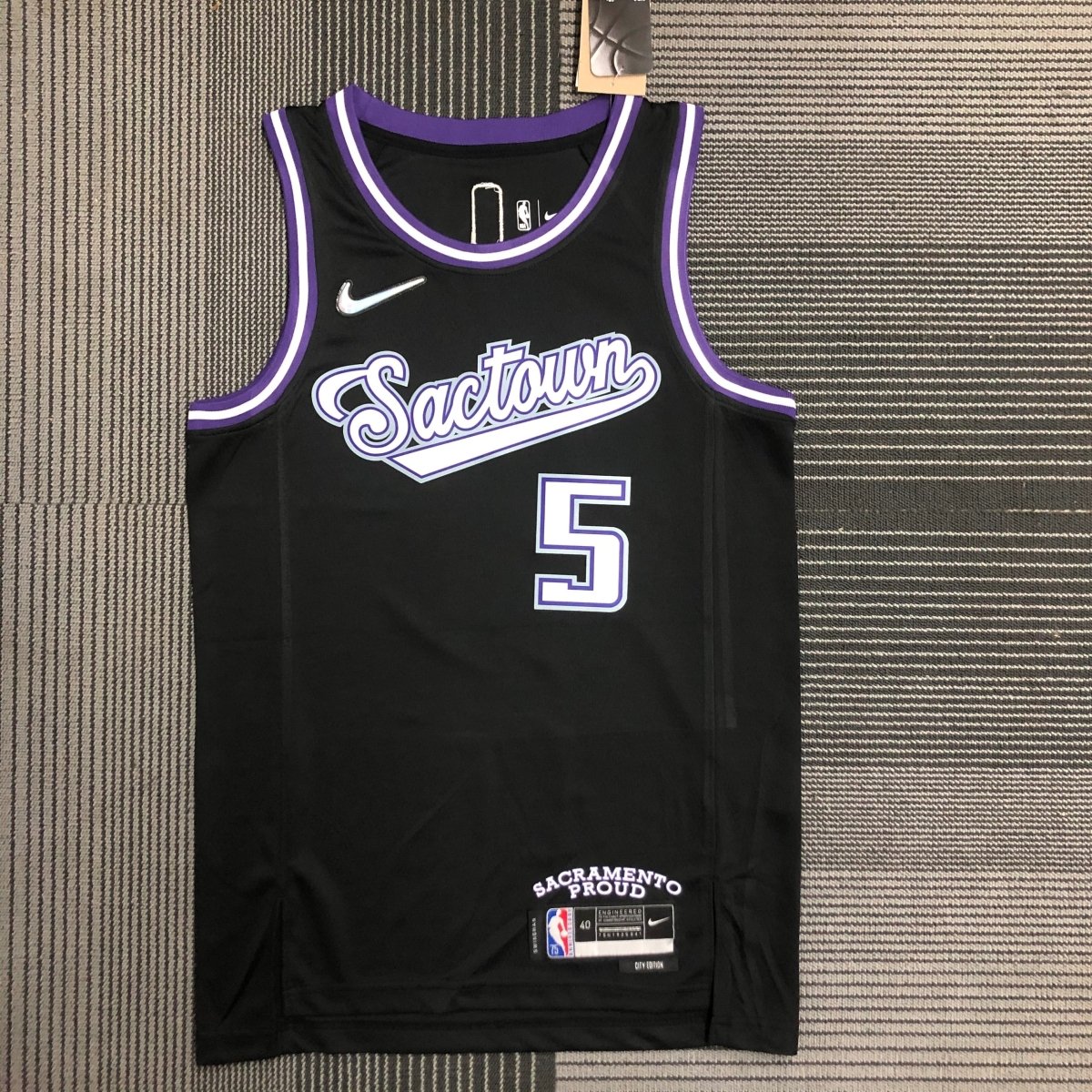 DE'AARON FOX SACRAMENTO KINGS 2021-22 CITY EDITION JERSEY - Prime Reps