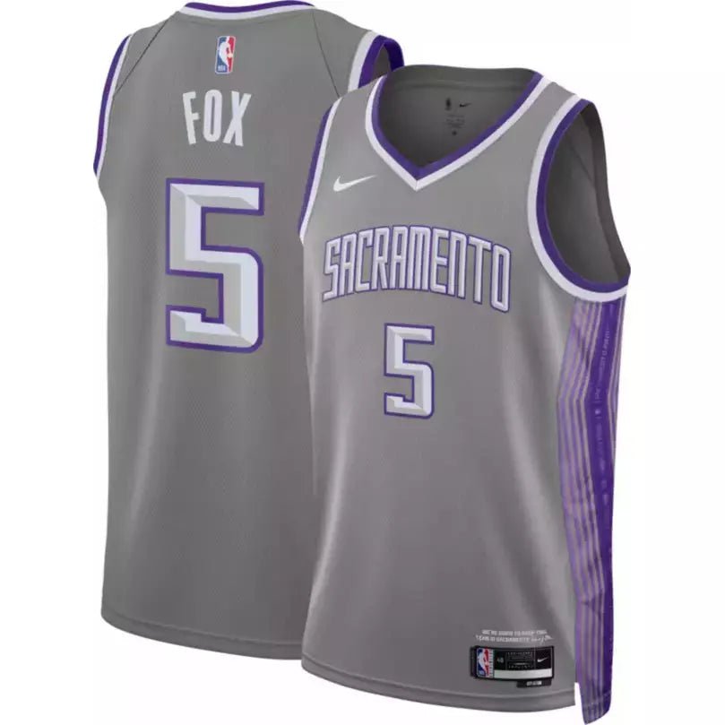 DE'AARON FOX SACRAMENTO KINGS 2022-23 CITY EDITION JERSEY - Prime Reps