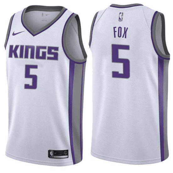 DE'AARON FOX SACRAMENTO KINGS ASSOCIATION JERSEY - Prime Reps