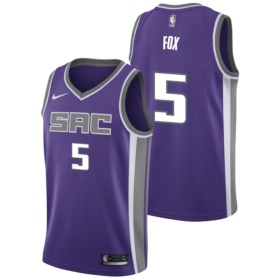 DE'AARON FOX SACRAMENTO KINGS ICON JERSEY - Prime Reps
