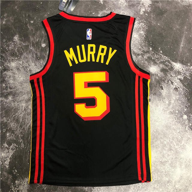 DEJOUNTE MURRAY ATLANTA HAWKS 2022-23 STATEMENT JERSEY - Prime Reps
