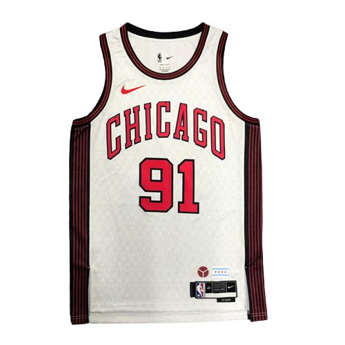 DENNIS RODMAN CHICAGO BULLS 2022-23 CITY EDITION JERSEY - Prime Reps