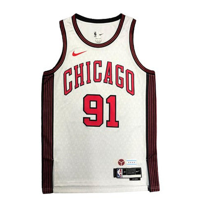 DENNIS RODMAN CHICAGO BULLS 2022-23 CITY EDITION JERSEY - Prime Reps