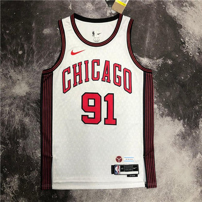 DENNIS RODMAN CHICAGO BULLS 2022-23 CITY EDITION JERSEY - Prime Reps