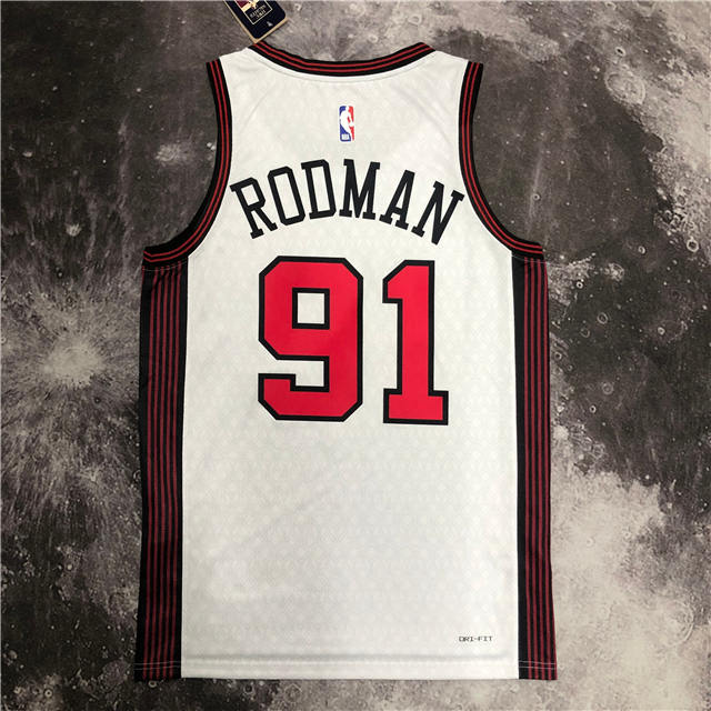 DENNIS RODMAN CHICAGO BULLS 2022-23 CITY EDITION JERSEY - Prime Reps