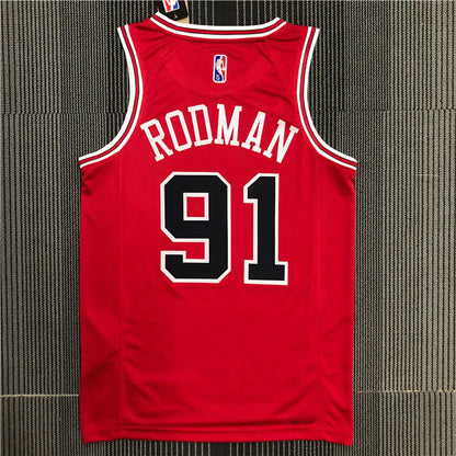 DENNIS RODMAN CHICAGO BULLS ICON JERSEY - Prime Reps