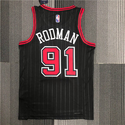DENNIS RODMAN CHICAGO BULLS STATEMENT JERSEY - Prime Reps