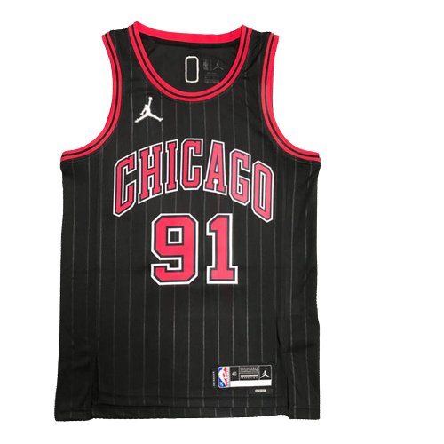 DENNIS RODMAN CHICAGO BULLS STATEMENT JERSEY - Prime Reps
