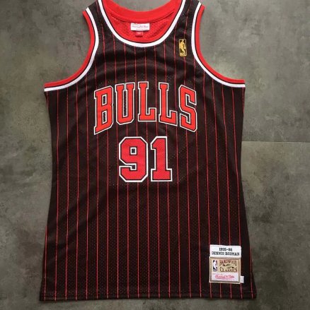 DENNIS RODMAN CHICAGO BULLS THROWBACK JERSEY - Prime Reps