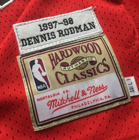 DENNIS RODMAN CHICAGO BULLS THROWBACK JERSEY - Prime Reps