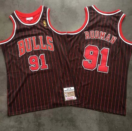 DENNIS RODMAN CHICAGO BULLS THROWBACK JERSEY - Prime Reps