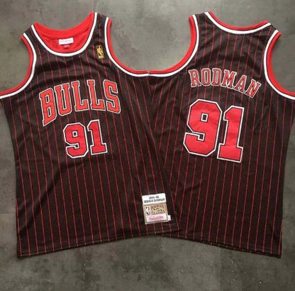 DENNIS RODMAN CHICAGO BULLS THROWBACK JERSEY - Prime Reps