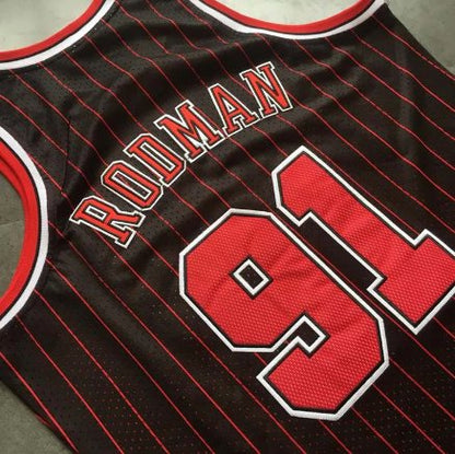 DENNIS RODMAN CHICAGO BULLS THROWBACK JERSEY - Prime Reps