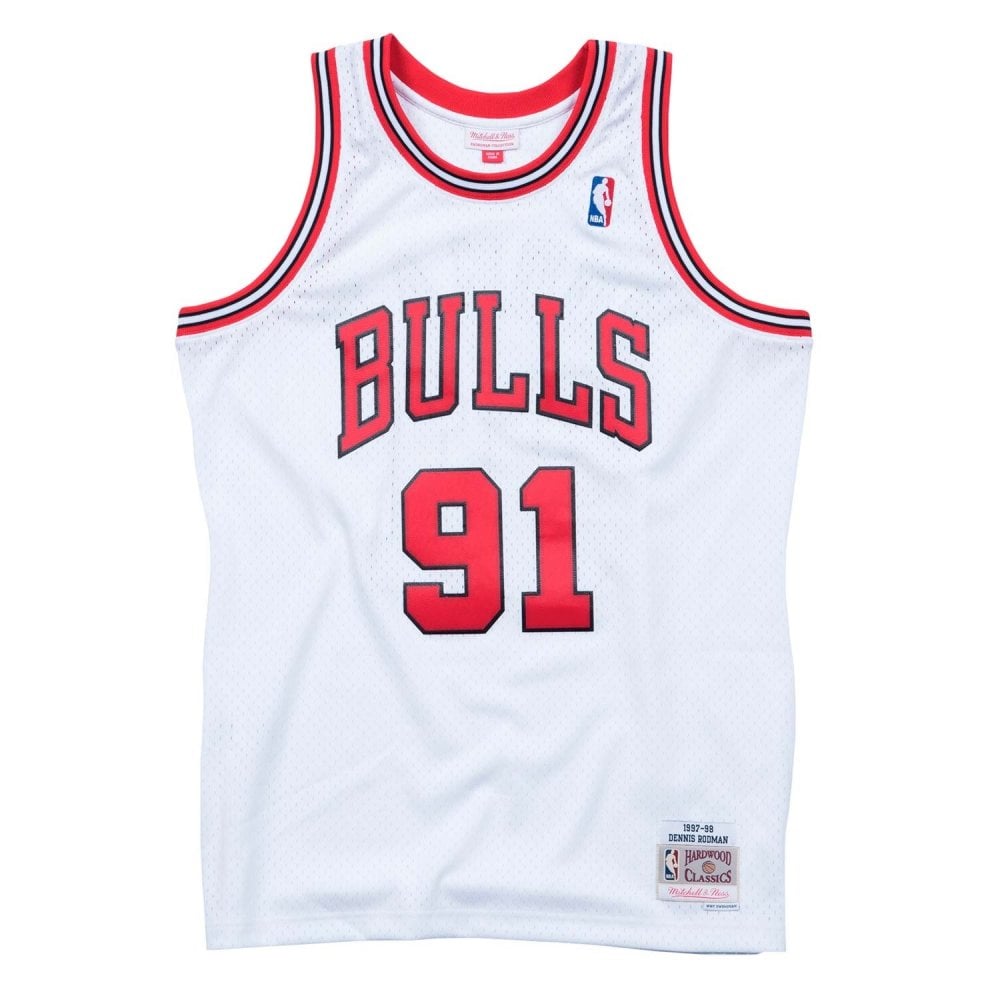DENNIS RODMAN CHICAGO BULLS THROWBACK JERSEY - Prime Reps