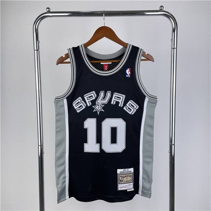 DENNIS RODMAN SAN ANTONIO SPURS THROWBACK JERSEY (HEAT APPLIED) - Prime Reps
