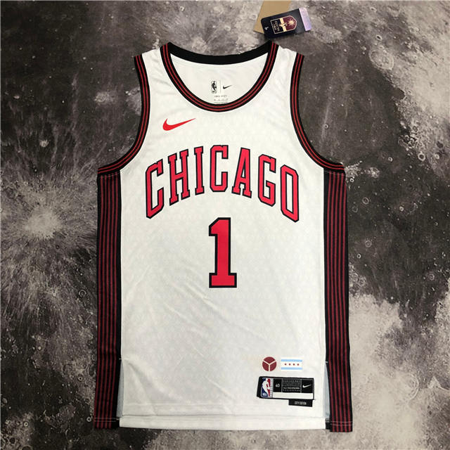 D rose hotsell chicago bulls jersey