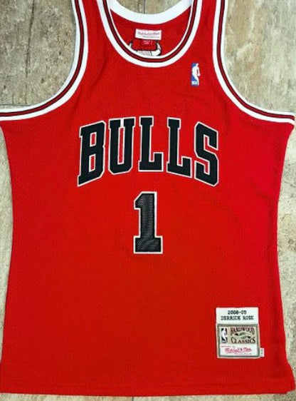 DERRICK ROSE CHICAGO BULLS THROWBACK JERSEY - Prime Reps
